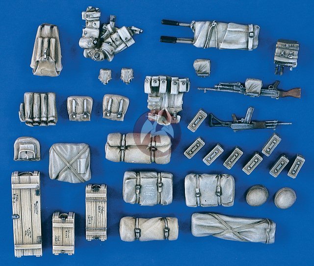 Verlinden 1/35 Israeli IDF Military Vehicle Stowage, Gear & Accessories Set 1890