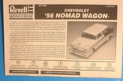 FIRESTONE WIDE WHITE WALL TIRES 56 CHEVY NOMAD – REVELL MODEL CAR KIT PARTS LOT