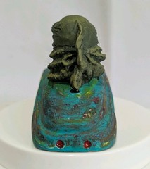 Jimmy Flintstone resin Lil Shitzz “The Creature” 49 Merc custom painted bust