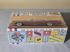 Vintage 1/25 JO-HAN ’60 DESOTO ADVENTURER HARDTOP C-4460 FACTORY SEALED 1970s
