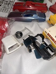 Vintage MODEL Car KIT Junkyard Graveyard Car Parts LOT #1 Misc