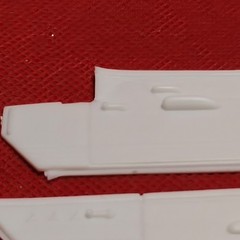 Door Panels 1953 Ford Victoria 1:25 Scale Model Car Part AMT