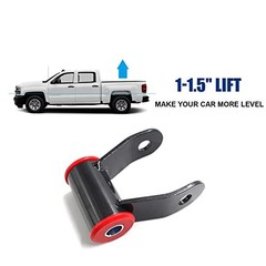 1-1.5″ Rear Lift Shackle Kit for 1988-2018 Chevy Silverado 1500 & XL
