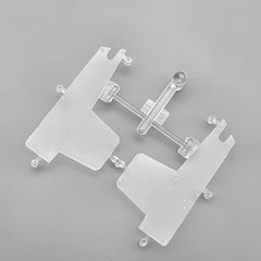 AMT/ERTL 1/25 Grave Digger Monster Truck Parts Kitbash Clear Panels #11 #12