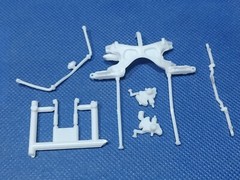 🌟 Front End For 1968 D**** Charger 1:25 Scl 1000s Model Car Parts 4 Sale Revell