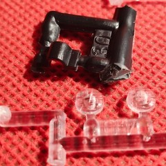 Hinged Headlights Ferrari 512BB 1:24 Scale Model Car Part MPC