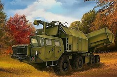 HobbyBoss Russian 4K51 Rubezh Coastal ASM – Plastic Model Military Vehicle Kit
