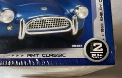 New Sealed Vintage 2006 AMT Classic 1963 Shelby Cobra 289 Model Kit 38423 NIB