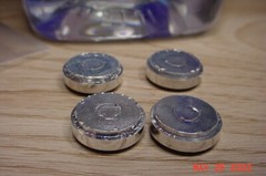 Vintage Old School GM 5 Spoke Mag Wheels set of 4 1/25 Part jy2244