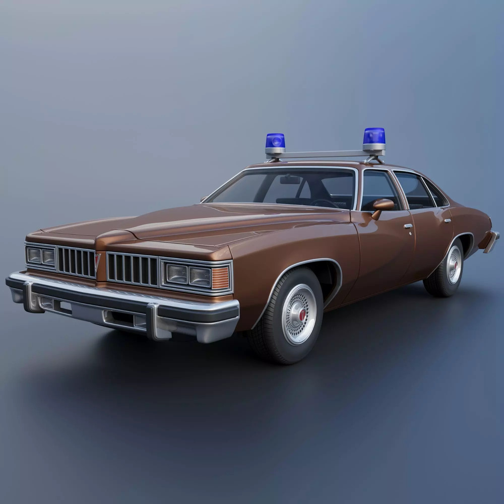 1/25 resin 3d printed 1977 Pontiac LeMans 4 door designed by Andrey Bezrodny
