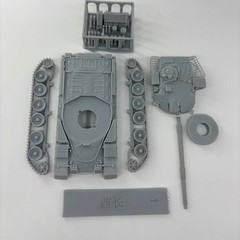 3d Printed 1/48 British Chieftain MK 10 Main Battle Tank Unpainted Kit