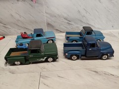 Model Junkyard/parts Plastic ,Nice Custom Car Lot Of 4 Custom Hot Rods Trucks