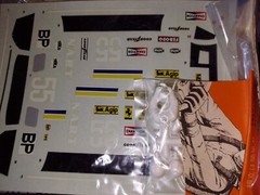 Nichimo 1/24 Scale Ferrari 365 GT4 Berlinetta Boxer Vintage Kit　From Japan