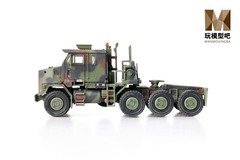 1：72 Oshkosh M1070 Heavy Tank Trailer NATO Tricolor Painting Metal+Plastic Model