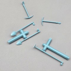 Revell 1/48 1956 Ford Pick Up Truck Parts Kitbash Working Tools Diorama