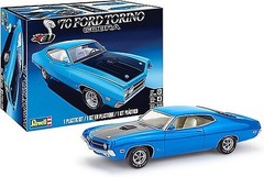 Revell 1970 Ford Torino Cobra – Plastic Model Car Kit – 1/25 Scale – #854534