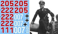 TAMIYA 1/16 LATE VERSION TIGER I TANK DECALS – NEW!!!