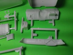 55 1955 Chevy Cameo Pickup Truck 1/25 AMT Cab Hood Grill Bumper Interior Tub