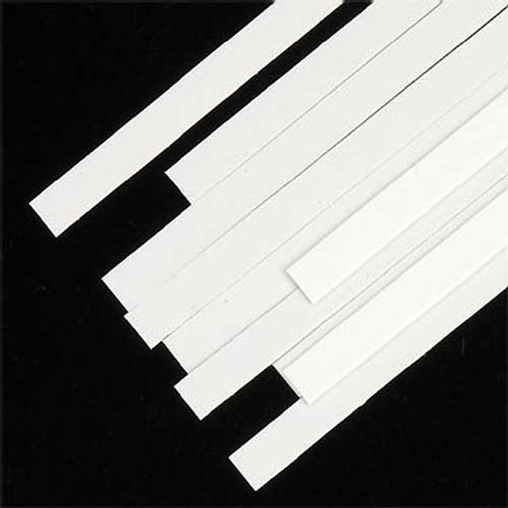 Evergreen Scale Models HO Strip 1 x 12 10 EVG8112 Plastic Building Supplies