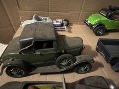 Lot Of 18 Vintage Junkyard Models Smaller Scales Need Work Parts Missing
