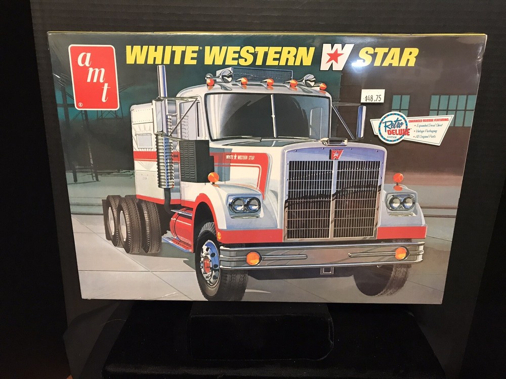 AMT 724/06 WHITE WESTERN STAR MODEL KIT-NIB-1/25 SCALE