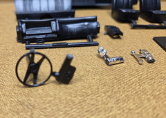 1972 Chevy Nova SS COMPLETE INTERIOR 1/25 scale NEW Model Kit PARTS AMT