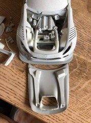 HD 1/24 Mercedes Benz AMG GT3 Door & Engine Detail Upset for Tamiya from Jp 5369
