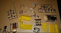1/8 scale Pontiac engine Lindberg Monogram Revell big deuce Rat Hot Street Rod