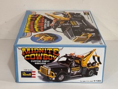 Vintage Revell H-1383 Midnite Cowboy Custom Chevy Wrecker Truck Built 70s in Box