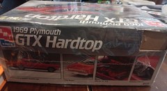 1969 Plymouth GTX Hardtop 1/25 AMT Ertl MODEL KIT #6111 new sealed
