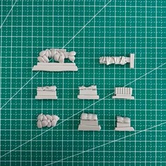 1/72 Scale Die-Cast Resin Model Assembled Kit Pz.Kpfw IV Accessories Set (No …