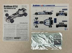 Aoshima Brabham BT52 ’83 MONACO GP VER 1/20 Plastic Model Kit Japan Import