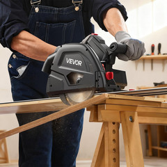 Track Saw, 6-1/2-Inch, Plunge-Cut Circular Saw Kit, Black