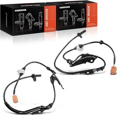 A-Premium Front Left/Right ABS Wheel Speed Sensor Pair Kit for 2003-2007 Honda
