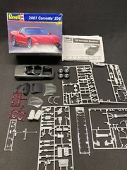 Revell ’98 Corvette Roadster Z06 Custom Painted Model 1/25 Detailed Trim Vette