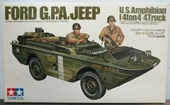 Tamiya 1/35 US Amphibian 4×4 Ford G.P.A. Jeep W 2 Figures #3543 Model B1-4-U