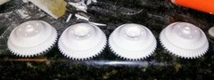 1/8 Buick finned brake drum Lindberg Monogram Revell Rat Hot Rod big deuce 1/8th