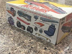 MPC 1969 COUGAR SUPER CAT DRAG CAR ORIGINAL SEALED INSIDE KIT! CIRCA 1969! VMCP!