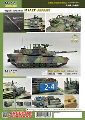 FREEDOM F15108 1/35 M1A2T ABRAMS Main Battle Tank Assembly Model Kit