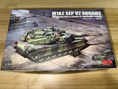 RYEFIELD MODEL RFM RM-5156 1/35 M1A2 SEP V2 Abrams w/Trophy APS & Crows LP