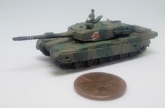 Takara 1/144 WTM Special Edition JGSDF Type 90 In two-tone camouflage.