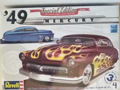 1949 Mercury Custom RIBBED BUMPERS for Revell 1:25 Model Kit 49