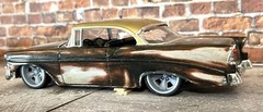 1/24 Scale: 24-Inch “Schott SS” Wheels And Tires; Resin;1/25