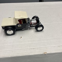 Monogram Black Widow 1960 Ford Model T 1:24 ?Scale Plastic Model Kit Built Car