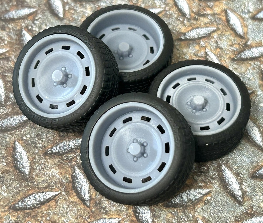 Resin 21 Inch “US Mags Scottsdale” Model car Wheels/Tires 1/24 1/25 scale