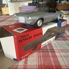 1970 CHEVROLET CAMARO SS 396 SILVER/BLACK Dealer Promo Model/jo Han Mint Box