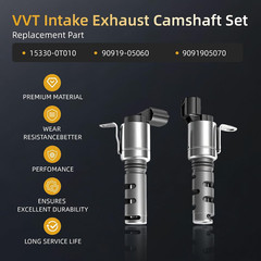 Engine Variable Valve Timing VVT Solenoid W/Crankshaft & Camshaft Position Senso