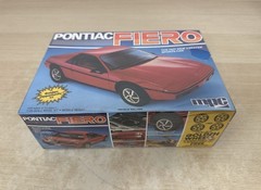 Vintage 1983 MPC PONTIAC FIERO 1/25 Scale Model Car Kit #1-0883 – NEW SEALED