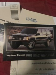 1/24 JEEP GRAND CHEROKEE PROMO MODEL KIT