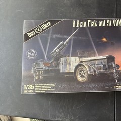 DAS WERK DW35024 1/35 Scale 8,8cm Flak auf 9t VOMAG Plastic Model